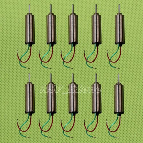 10pcs 4*14mm coreless motor 3.7v model aircraft motor high-speed motor for sale