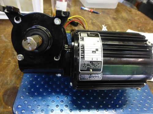 Bodine Electric Gear Motor 42Y6BFCI 5N 2amp 1 phase 1/8 HP