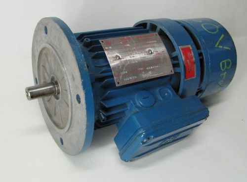 MGM Machine ba-80b4 3-Ph 98050488 .9 kw 1680 rpm Motor 460 Volt Brake