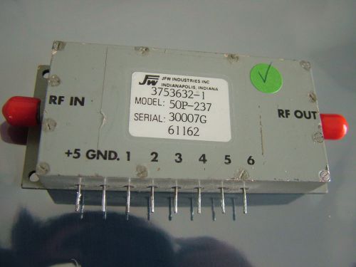 STEP ATTENUATOR 500MHz SMA 50P-237  1/2/3/4/5/6db