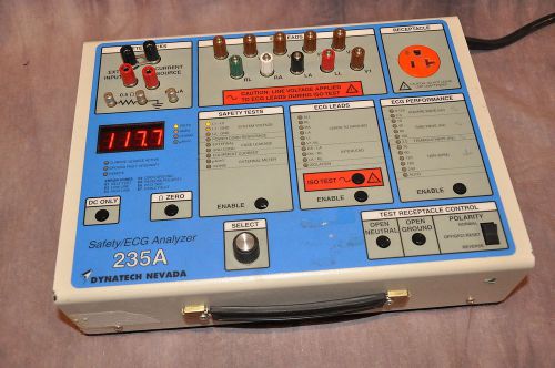 Dynatech Nevada 235A Safety/ECG Analyzer 120V Unit