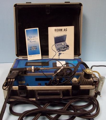 ECOM-AC PORTABLE EMISSION ANALYZER, FLUE GAS, STACK &amp; ENGINE EMISSIONS ANALYSIS