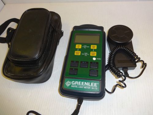 Greenlee Digital Light Meter 93-172