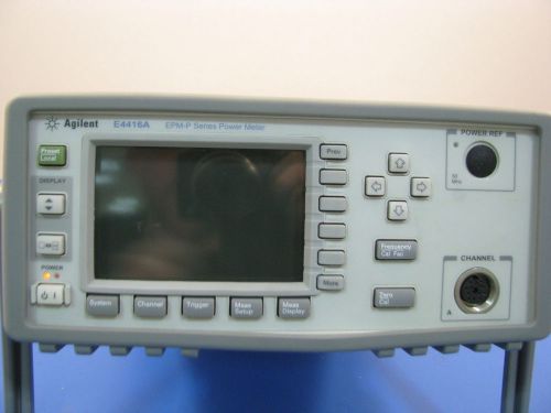 Agilent e4416a epm-p series single channel power meter - 90 day warranty - nice! for sale