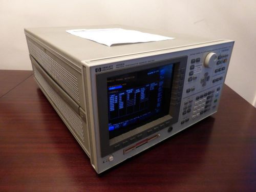 Agilent / HP 4156A Precision Semiconductor Parameter Analyzer - CALIBRATED!