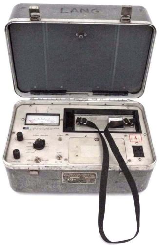 HP Agilent 4904A Portable Analog Cable Fault Locator Unit w/4994A Receiver