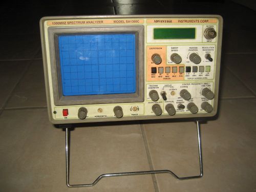 SPECTRUM ANALYZER 1300MHZ Model SA1300C Advantage Instrument corp.