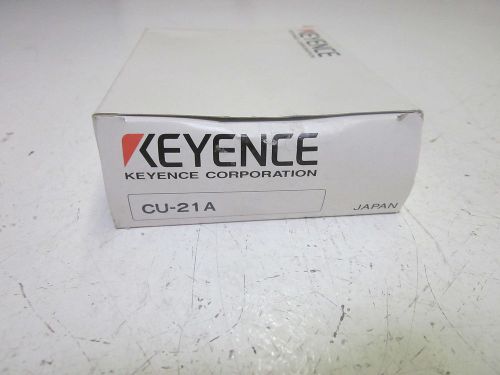 KEYENCE CU-21A PHOTOELECTRIC CONTROL UNIT 12VDC  *NEW IN A BOX*