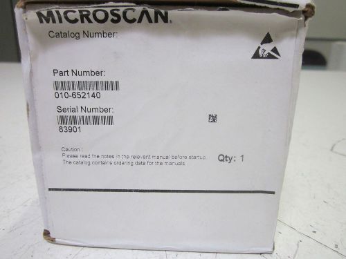 MICROSCAN 652140 REV.00 24VDC/3.2APK *USED*