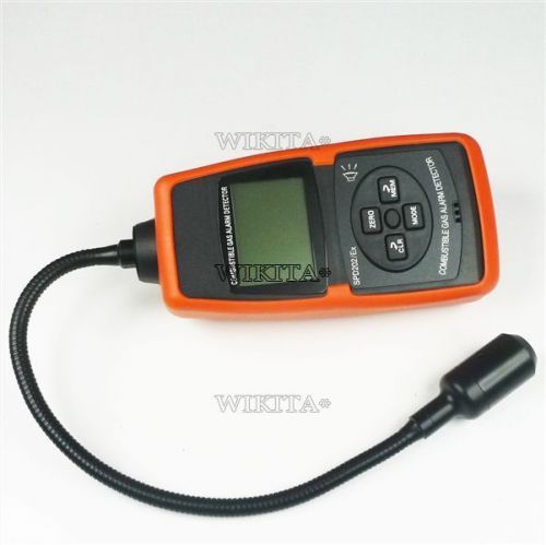 METER DIGITAL COMBUSTIBLE GAS DETECTOR NEW TESTER NATURAL LPG COAL SPD202/EX