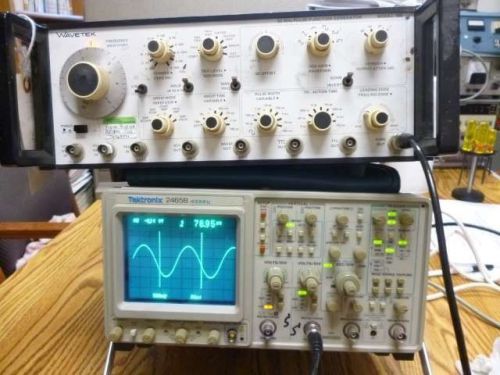 Wavetek 50 MHz Pulse/Function Generator, Model 166      L555