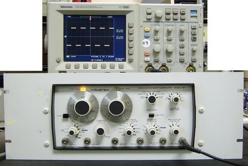 Wavetek 185 5 MHz rackmount sweep generator, NIST-cal&#039;d