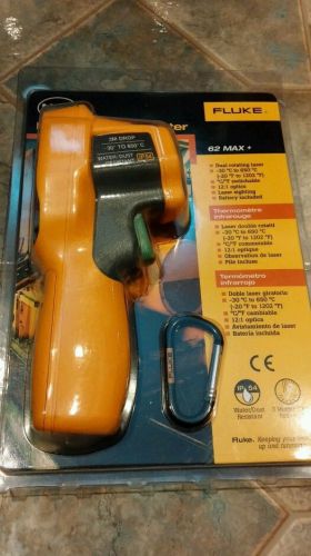 Fluke 62 Max Plus Dual Laser Infrared Thermometer Fluke 62+  NEW