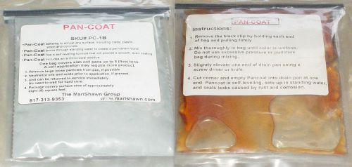 PAN COAT PC-1B HVAC Self Leveling Seal Water Leaks Gutter Coolers Epoxy 250ml