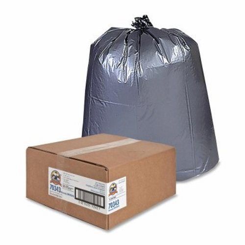 Genuine joe trash can liner, 55gal, 1.55mil, 39&#034;x56&#034;, 50/pk, sr/bk (gjo70343) for sale
