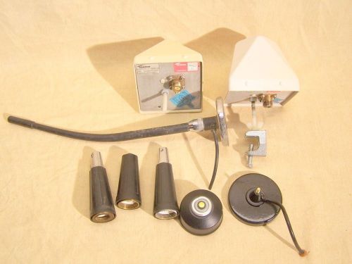 Huge Lot of 2-Way Mobile Radio Antennas &amp; Accessories - Motorola Andrew 806-869M