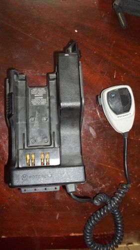 Motorola Tanapa NTN1340A MTVA Converta Com Holder Unit w/ Microphone