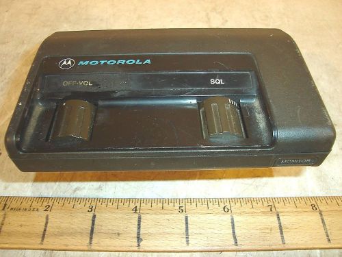 MOTOROLA CONTROL HEAD OLD VOL &amp; SQUELCH CONTROLS ANTIQUE VINTAGE