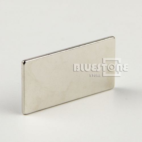 Big Super Strong Block Magnet 40 x 20 x 2mm Craft Model Rare Earth Neodymium N35