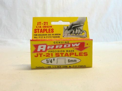 Arrow Staples No. JT-21 Staples 1/4&#034; 6mm (Inv.#:3268212)