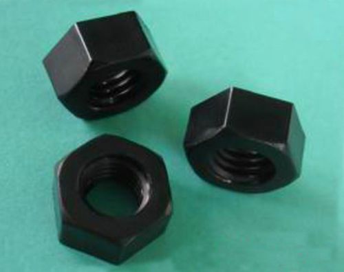 50pcs new m3 black nylon hex nut  brand new for sale