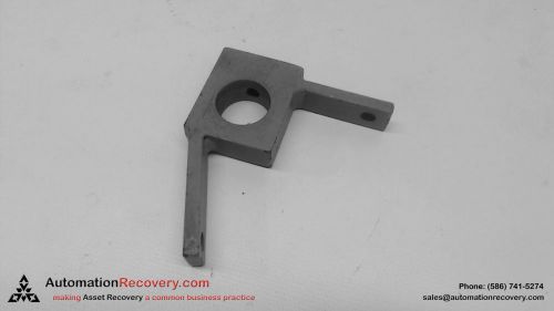8MX7M L SHAPED BRACKET W/ 20MM HOLE IN CENTER, NEW*