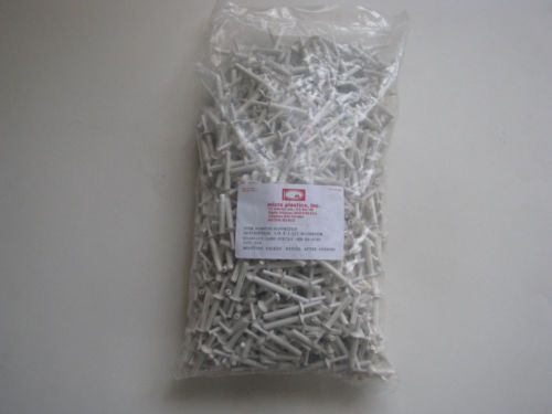 1,000 plastic rivets - easy installation(no rivet gun) - 1/4&#034; x 1 1/2&#034; mushroom for sale