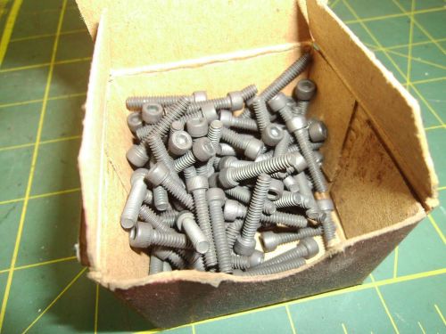 6-32 x 3/4&#034; socket head cap screws (qty 100) #j55161 for sale