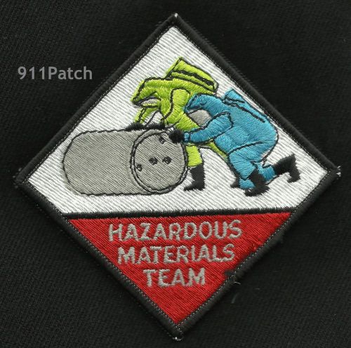 HAZARDOUS MATERIALS TEAM HAZMAT FIREFIGHTER Patch FIRE DEPT.