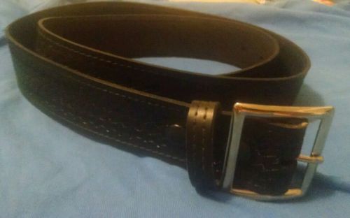 Basketweave duty belt 44 allied barton