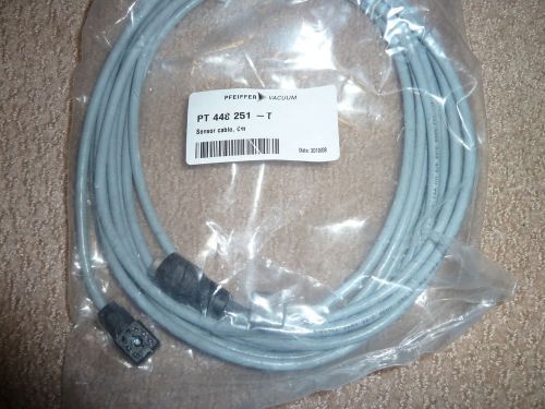 PFEIFFER VACUUM sensor cable PT 448 251-T turbo NEW FREE SHIPPING!