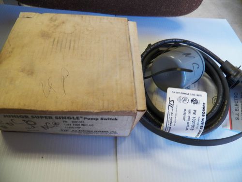 NEW JUNIOR SUPER SINGLE PUMP SWITCH 1001918 10JSU1WP 10&#039; 120V