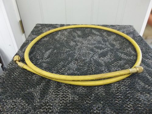 YELLOW JACKET PLUS II CHARGING HOSE 3/8&#034;  AC REFRIGERANT 72&#034; ANGLED 3000 600 PSI