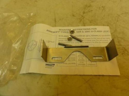 19964 New In Box, Ashcroft 101A164-01/02 U-Clamp Gauge Mount