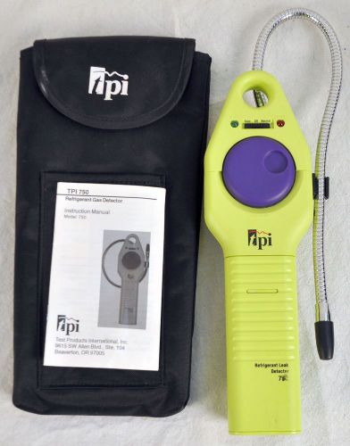 tpi 750, Combustible Refrigerant Leak Detector -- No Reserve &amp; Free Shipping