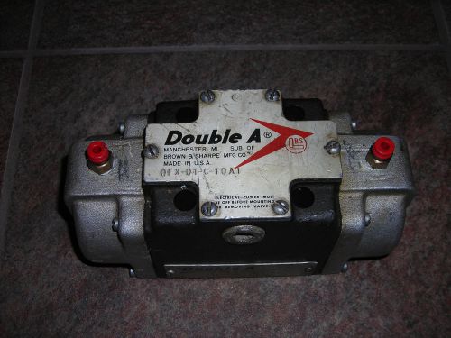 Double a hydraulic valve model # qfx-01-c-10a1 brown &amp; sharpe made in u.s.a for sale