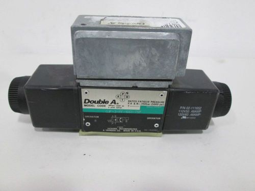 NEW VICKERS QJF-3-FF-10D1-TSP DOUBLE A 120V-AC SOLENOID HYDRAULIC VALVE D321380