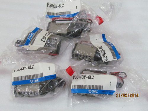 SMC VJ 5143Y-6LZ (SOLENOID VALVE) 3PCS 1LOT