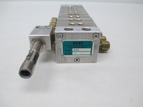 NEW HAMBA VEK16/15 REBS MANIFOLD ASSEMBLY PNEUMATIC VALVE BODY D330638