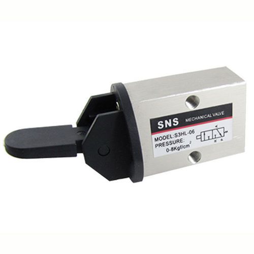 S3hl-06 2 position 3 way manual solenoid air mechanical valve pt 1/8&#034; for sale