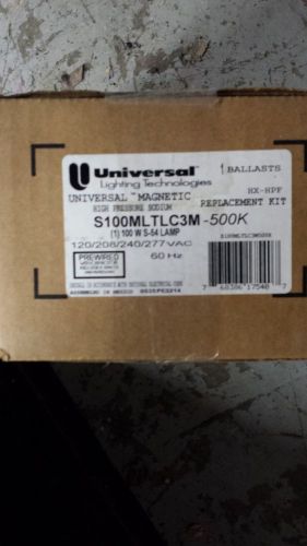 Universal lighting technologies (1) 100W S-54 lamp S100MLTLC3M-500K (NIB)