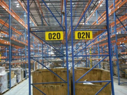 Pallet rack - huge offering / 22 uprights + 160 beams w/ wire or plank decks for sale