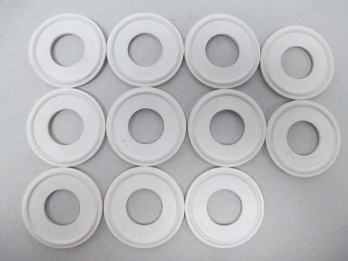 LOT 11 NEW 1-15/16X15/16X3/16IN SILICONE FERRULE GASKET D274298