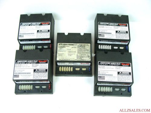 LOT of 5 Whelen Strobe Power Supply CSP660, CSP690, SPS 600