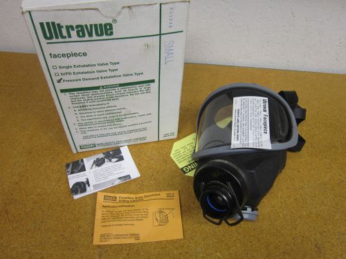 MSA Ultravue Facepiece 801548 Pressure Demand Exhalation Valve Type Size Small