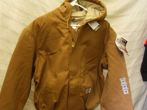 CARHARTT FRJ135 BRN BROWN Flame-Resistant Jacket w/Hood 2XL TALL