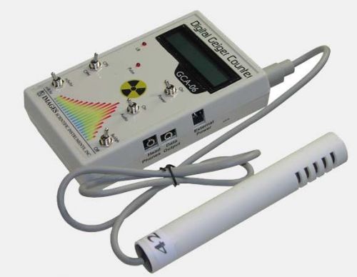 Digital geiger counter gca-06w for sale