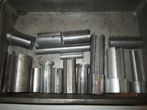 MACHINIST TOOLS LATHE MILL Large Lot of Machinist Broach Bushing s