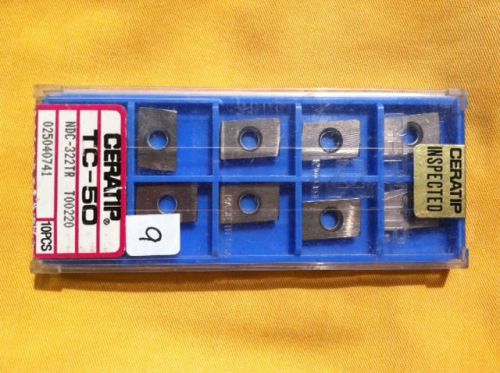 CERATIP TC-50 NDC-322TR PACK OF 10 INSERTS NEW IN BOX