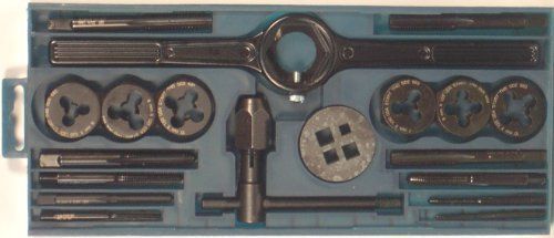 Bosch B44714 19 Piece Met Tap and Die Set, Black Ox